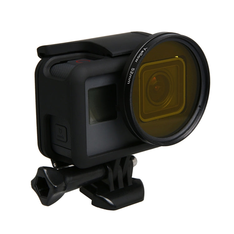For GoPro HERO5 Sport Action Camera Proffesional 52mm Lens Filter(CPL + UV + ND8 + ND2 + Star 8 + Red + Yellow + FLD / Purple) & Waterproof Housing Case Adapter Ring - Lens Filter by PMC TechLife | Online Shopping South Africa | PMC TechLife | Buy Now Pay Later Mobicred