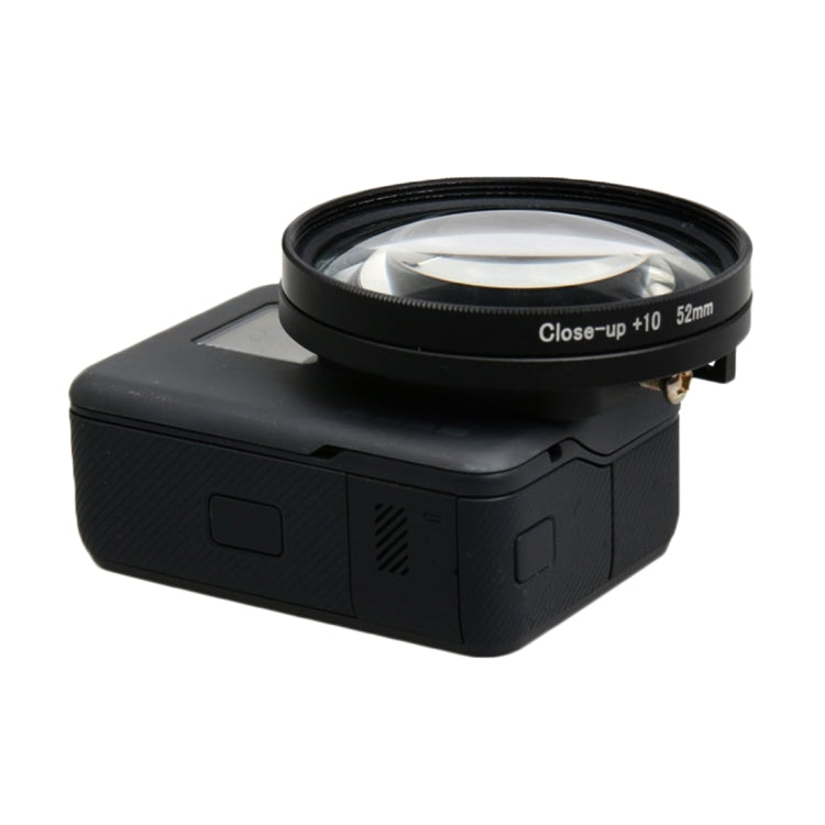 For GoPro HERO5 Sport Action Camera Proffesional 52mm 10X Macro Lens Close-up Filter - Lens Filter by PMC TechLife | Online Shopping South Africa | PMC TechLife | Buy Now Pay Later Mobicred