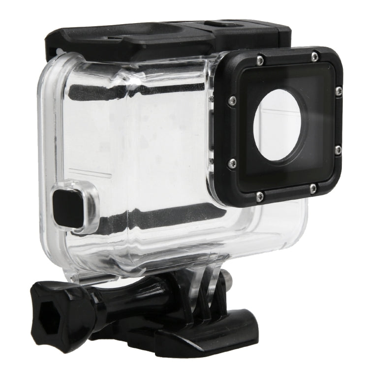 For GoPro HERO5 30m Waterproof PC & ABS Housing Protective Case + Touch Back Cover with Buckle Basic Mount & Long Screw, Backcover Size: 7 x 6 cm - Waterproof Cases by PMC TechLife | Online Shopping South Africa | PMC TechLife | Buy Now Pay Later Mobicred