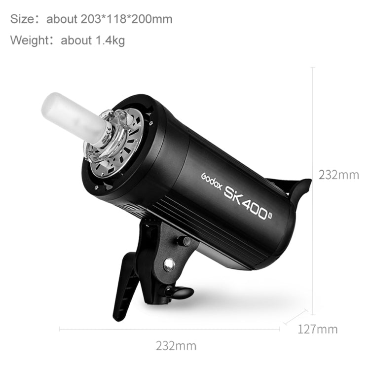 Godox SK400II Studio Flash Light 150Ws Bowens Mount Studio Speedlight(US Plug) - free shipping - PMC TechLife - Order now!