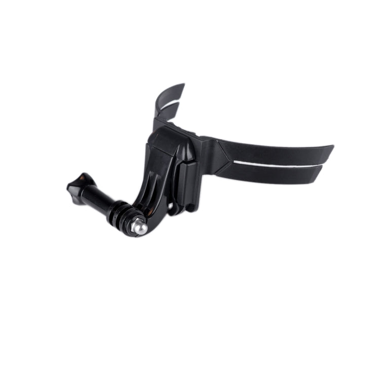Helmet Mount with J-Hook Buckle  for GoPro, Insta360, DJI and Other Action Cameras (Black) - Helmet Mount by PMC TechLife | Online Shopping South Africa | PMC TechLife | Buy Now Pay Later Mobicred