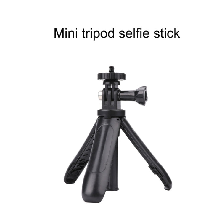 Multi-functional Foldable Tripod Holder Selfie Monopod Stick for GoPro, Insta360, DJI and Other Action Cameras, Length: 12-23cm (Black) - free shipping - PMC TechLife - Order now!