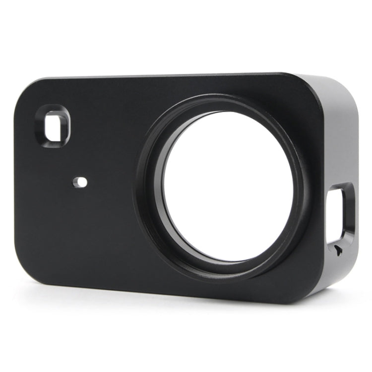 Housing Shell Aluminum Alloy Protective Cage with 37mm Filter Lens & Lens Cap & Screw for Xiaomi Mijia Small Camera (Black) - Metal Cases by PMC TechLife | Online Shopping South Africa | PMC TechLife | Buy Now Pay Later Mobicred