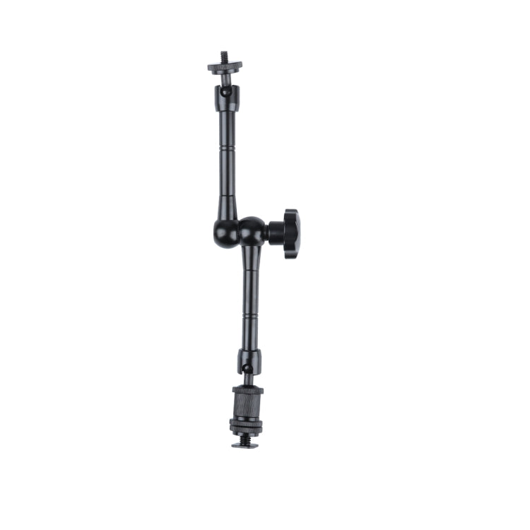 11 inch Adjustable Friction Articulating Magic Arm + Large Claws Clips with Phone Clamp(Black) - Camera Gimbal by PMC TechLife | Online Shopping South Africa | PMC TechLife