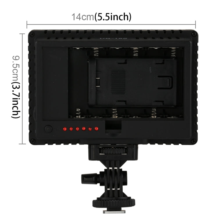 HD-160 White Light LED Video Light on-Camera Photography Lighting Fill Light for Canon, Nikon, DSLR Camera with 3 Filter Plates - free shipping - PMC TechLife - Order now!