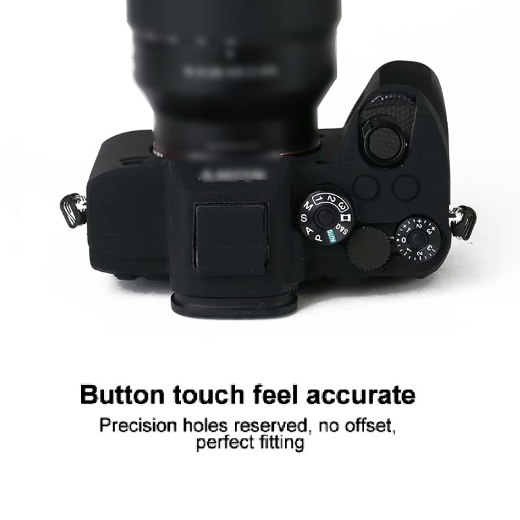 For Sony A7R4 Soft Silicone Protective Case(Yellow) - Protective Case by PMC TechLife | Online Shopping South Africa | PMC TechLife | Buy Now Pay Later Mobicred