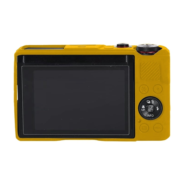 For Canon PowerShot G7 X Mark III / G7X III / G7X3 Soft Silicone Protective Case(Yellow) - free shipping - PMC TechLife - Order now!