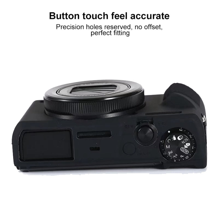 For Canon PowerShot G7 X Mark III / G7X III / G7X3 Soft Silicone Protective Case(Rose Red) - free shipping - PMC TechLife - Order now!