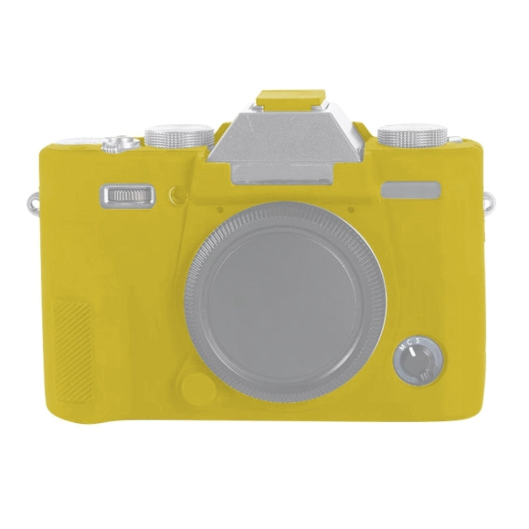 For FUJIFILM X-T30 Soft Silicone Protective Case(Yellow) - Protective Case by PMC TechLife | Online Shopping South Africa | PMC TechLife | Buy Now Pay Later Mobicred