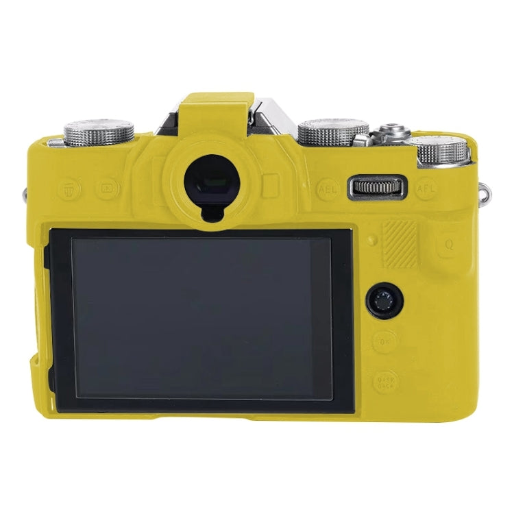 For FUJIFILM X-T30 Soft Silicone Protective Case(Yellow) - Protective Case by PMC TechLife | Online Shopping South Africa | PMC TechLife | Buy Now Pay Later Mobicred