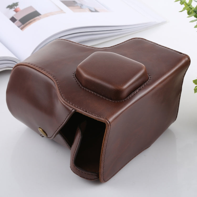 Full Body Camera PU Leather Case Bag with Strap for FUJIFILM X-T3(Coffee) - free shipping - PMC TechLife - Order now!