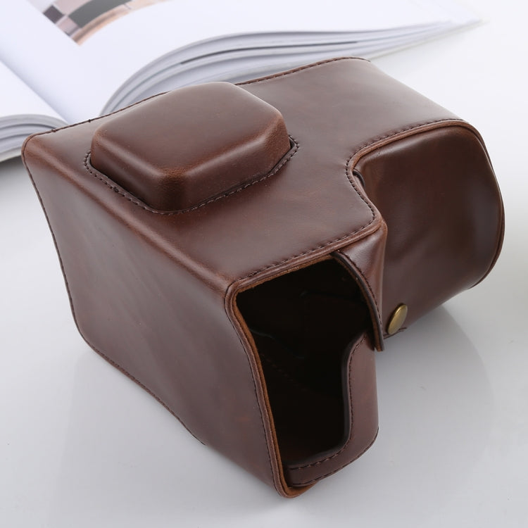 Full Body Camera PU Leather Case Bag with Strap for FUJIFILM X-T3(Coffee) - free shipping - PMC TechLife - Order now!