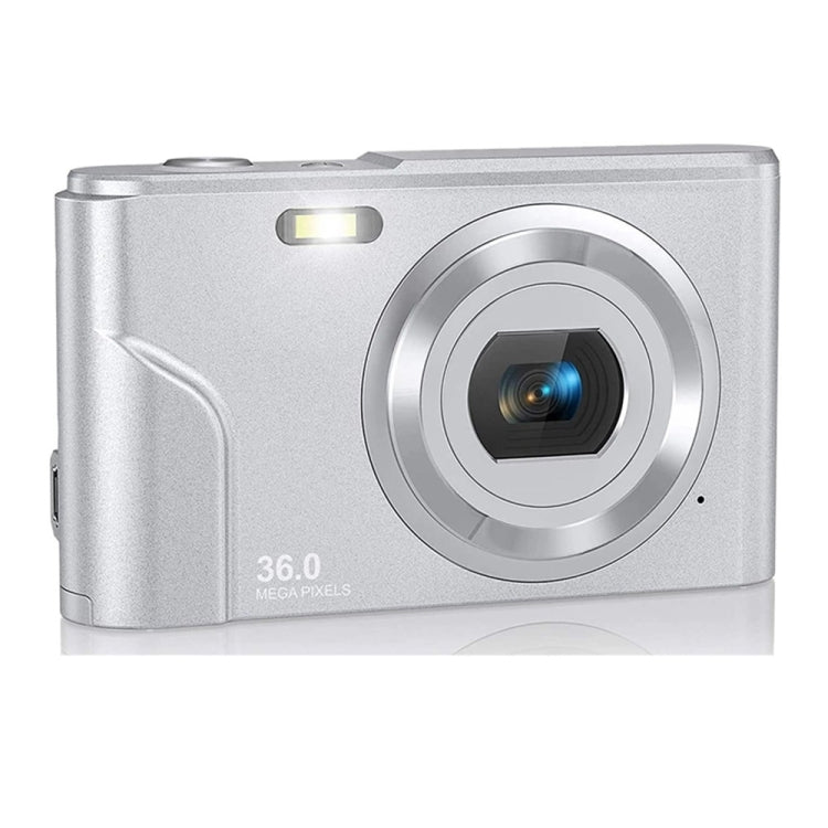DC311 2.4 inch 36MP 16X Zoom 2.7K Full HD Digital Camera Children Card Camera, US Plug(Silver) - Children Cameras by PMC TechLife | Online Shopping South Africa | PMC TechLife | Buy Now Pay Later Mobicred