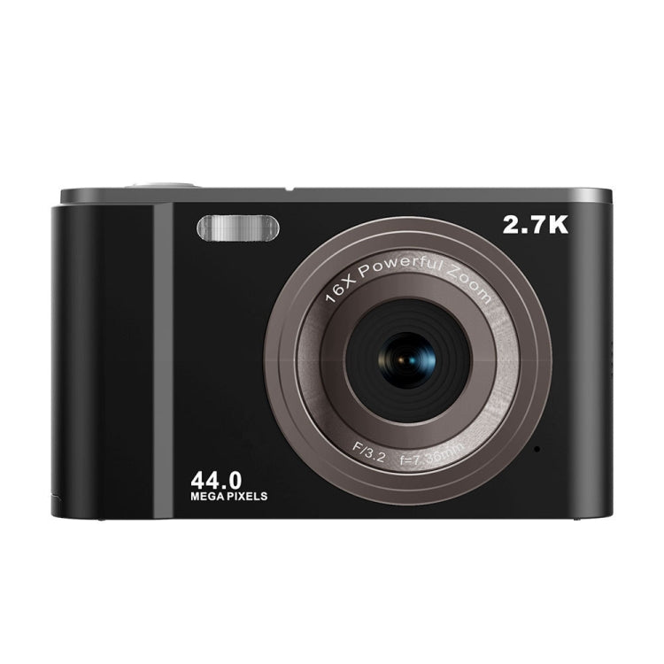 DC302 2.88 inch 44MP 16X Zoom 2.7K Full HD Digital Camera Children Card Camera, AU Plug (Black) - Children Cameras by PMC TechLife | Online Shopping South Africa | PMC TechLife | Buy Now Pay Later Mobicred