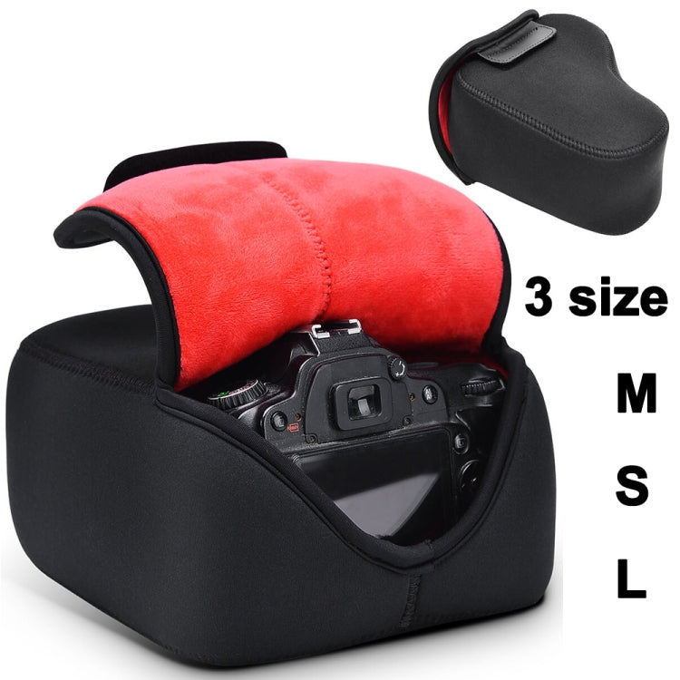 CADeN H6 Shockproof Waterproof Camera Liner Neoprene Bag Case, Size: 17 x 10.5 x 22cm (Black Red) - free shipping - PMC TechLife - Order now!