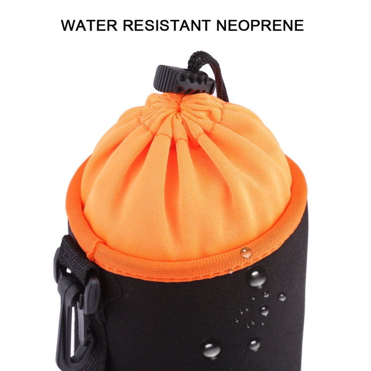 4 in 1 SLR Camera Lens Bag Micro Single Lens Bag Lens Inner Bile Bag Waterproof Protective Case Plus Velvet Thickening (Orange) - free shipping - PMC TechLife - Order now!