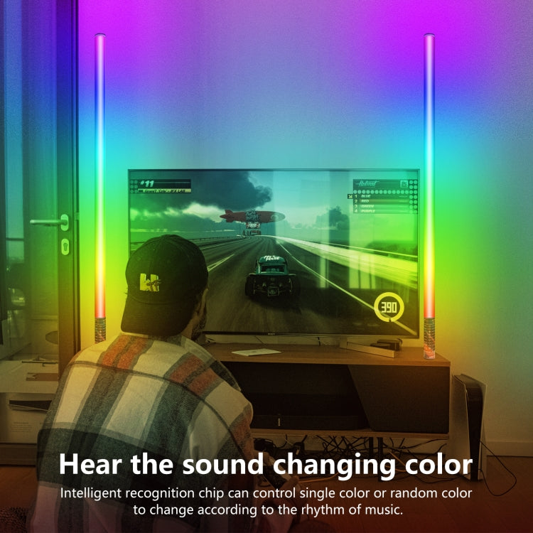LUXCeO Mood1 85cm RGB Colorful Atmosphere Rhythm LED Stick Handheld Video Photo Fill Light, No Tripod - free shipping - PMC TechLife - Order now!