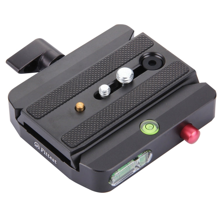 Fittest FC-501 Quick Release Assembly Aluminium Alloy Clamp Adapter with Quick Release Sliding Plate for Manfrotto Tripod 577 Replacement - free shipping - PMc TechLife - Order now!