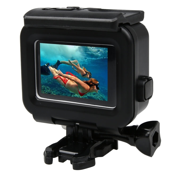 2 in 1 for GoPro HERO5 Touch Screen Back Cover + 45m Waterproof Housing Protective Case(No Need to Disassemble Lens When Installed) with Buckle Basic Mount & Lead Screw(Black) - Waterproof Cases by PMC TechLife | Online Shopping South Africa | PMC TechLife | Buy Now Pay Later Mobicred