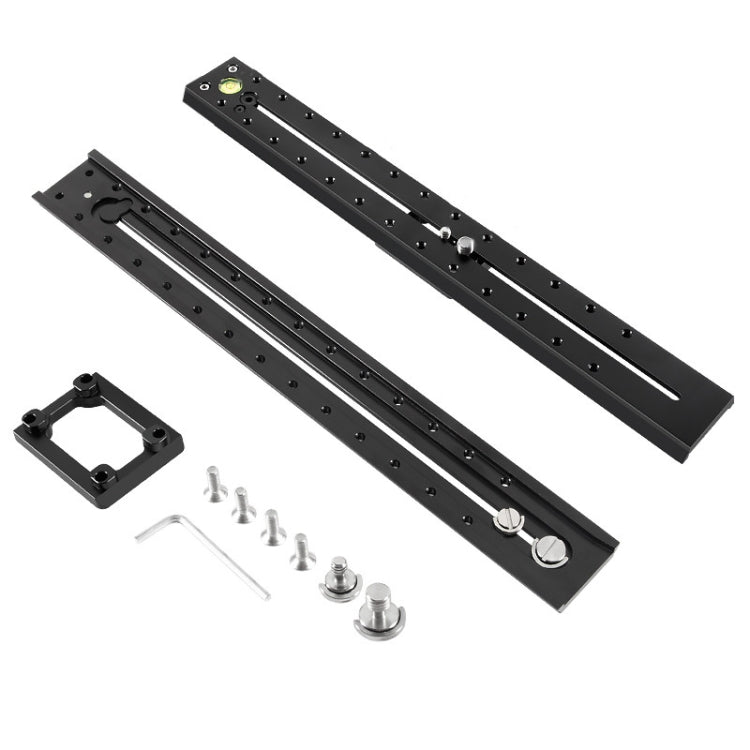 BEXIN VR-380L 380mm Length Aluminum Alloy Extended Quick Release Plate for Manfrotto / Sachtler(Black) - free shipping - PMC TechLife - Order now!