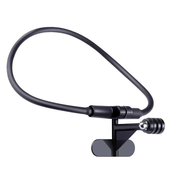 Hands Free Lazy Wearable Neck Phone Camera Holder, Extended Version(Black) - Holder by PMC TechLife | Online Shopping South Africa | PMC TechLife | Buy Now Pay Later Mobicred