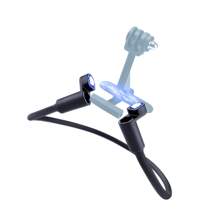 Hands Free Lazy Wearable Neck Phone Camera Holder, Extended Version(Black) - Holder by PMC TechLife | Online Shopping South Africa | PMC TechLife | Buy Now Pay Later Mobicred