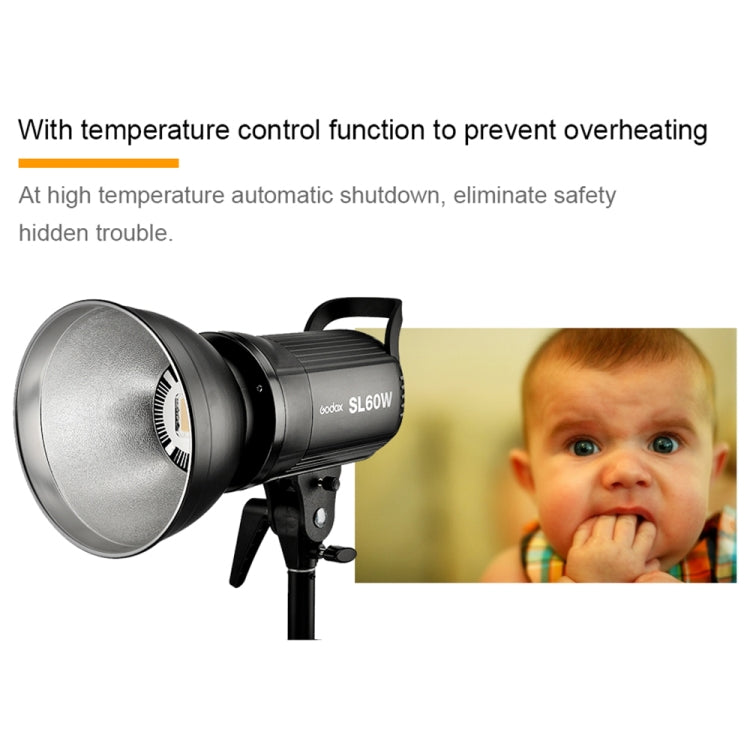 Godox SL60W LED Light Studio Continuous Photo Video Light(EU Plug) - free shipping - PMC TechLife - Order now!