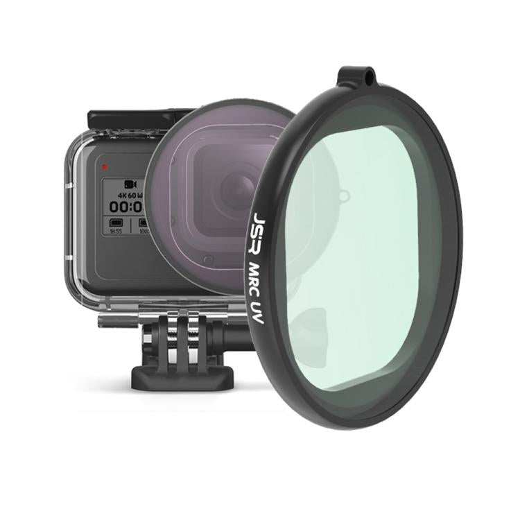 JSR Round Housing UV Lens Filter for GoPro HERO8 Black - Lens Filter by JSR | Online Shopping South Africa | PMC TechLife | Buy Now Pay Later Mobicred