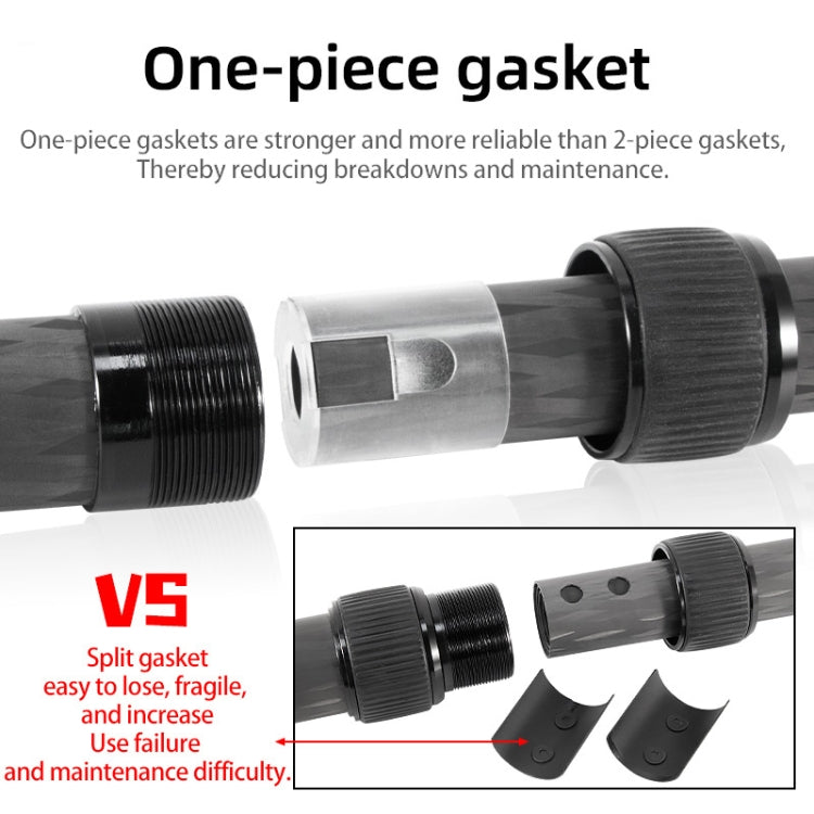 BEXIN P332C 237mm-396mm Tripod Extension Pole Carbon Fiber Center Column Tripod Extender(Black) - Monopods by BEXIN | Online Shopping South Africa | PMC TechLife | Buy Now Pay Later Mobicred