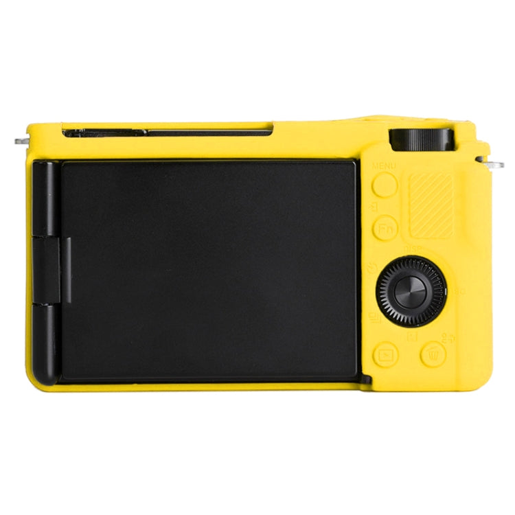 For Sony ZV-E10 Soft Silicone Protective Case (Yellow) - free shipping - PMC TechLife - Order now!