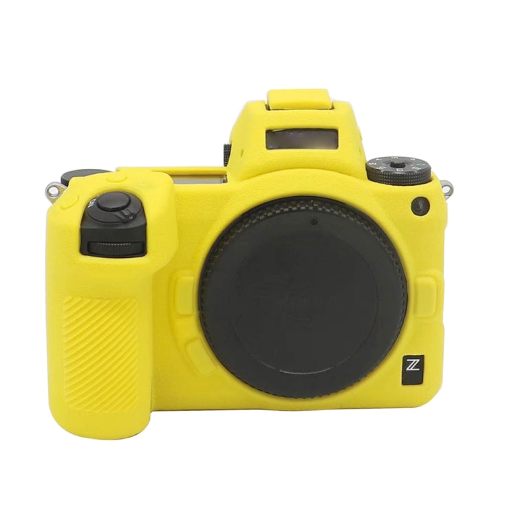 For Nikon Z7 II Soft Silicone Protective Case (Yellow) - free shipping - PMC TechLife - Order now!