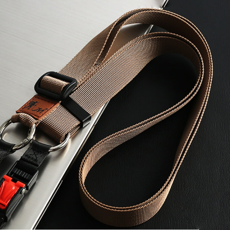 XJ03 Camera Shoulder Hanging Neck Strap(Khaki) - Camera Strap by PMC TechLife | Online Shopping South Africa | PMC TechLife | Buy Now Pay Later Mobicred