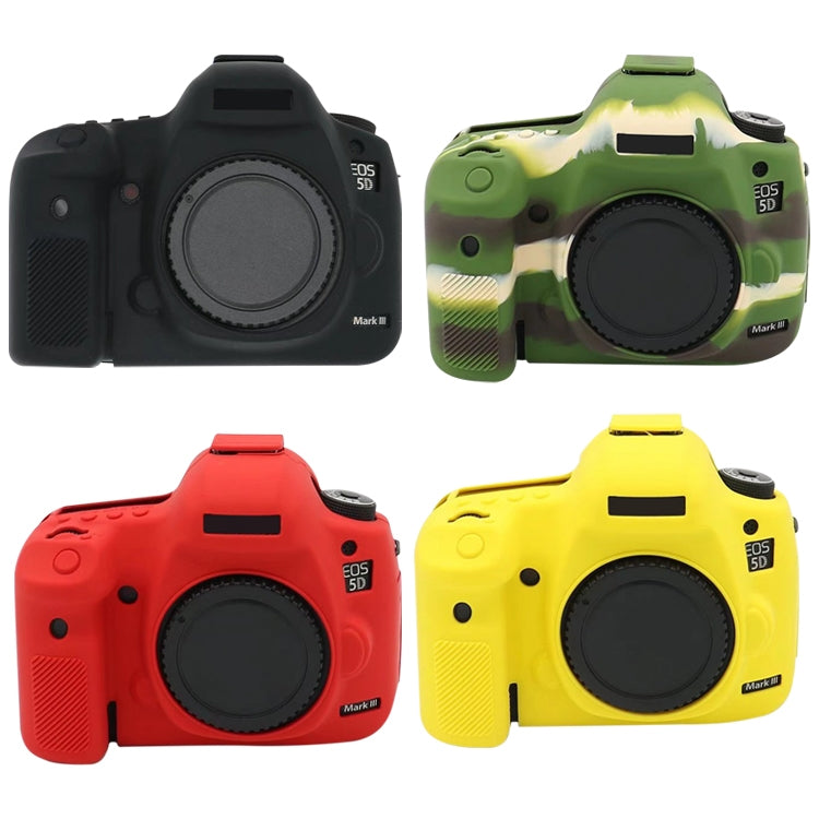 For Canon EOS 5DS Soft Silicone Protective Case (Black) - Protective Case by PMC TechLife | Online Shopping South Africa | PMC TechLife | Buy Now Pay Later Mobicred