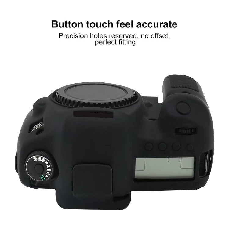 For Canon EOS 5DS Soft Silicone Protective Case (Red) - Protective Case by PMC TechLife | Online Shopping South Africa | PMC TechLife | Buy Now Pay Later Mobicred