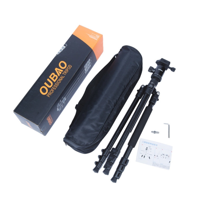 TRIOPO Oubao A-308S Adjustable Portable  Aluminum Alloy Tripod with Ball Head for SLR Camera - free shipping - PMC TechLife - Order now!