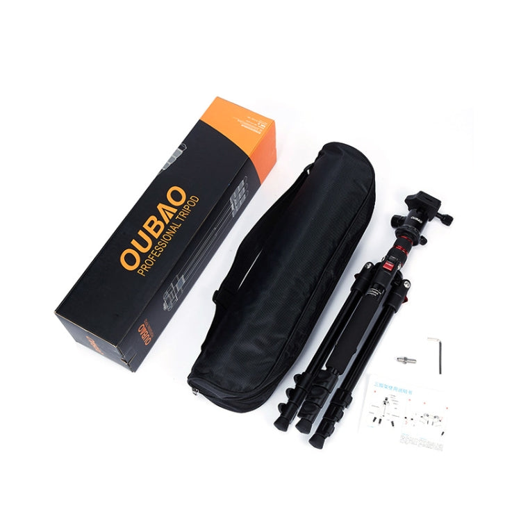 TRIOPO Oubao A-208S Adjustable Portable  Aluminum Alloy Tripod with Ball Head for SLR Camera - free shipping - PMC TechLife - Order now!