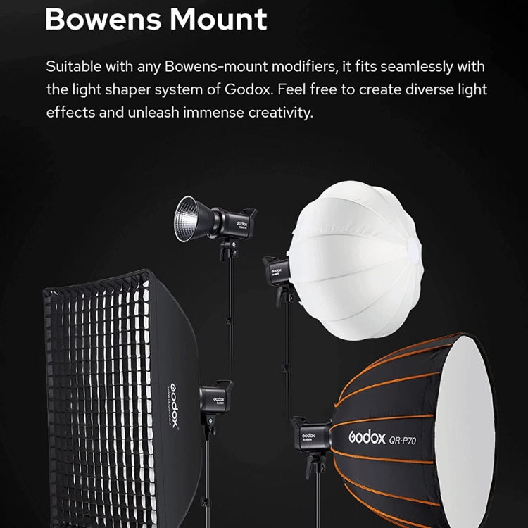 Godox SL60IIBi 75W Bi-Color 2800K-6500K LED Video Light(AU Plug) - free shipping - PMC TechLife - Order now!