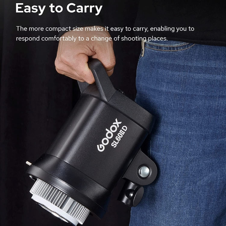 Godox SL60IID 70W 5600K Daylight Balanced LED Video Light (EU Plug) - free shipping - PMC TechLife - Order now!