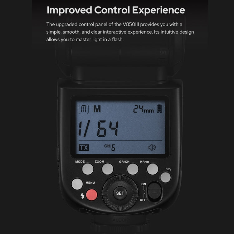 Godox V850III 2.4GHz Wireless Flash Speedlite Camera Light(AU Plug) - free shipping - PMC TechLife - Order now!