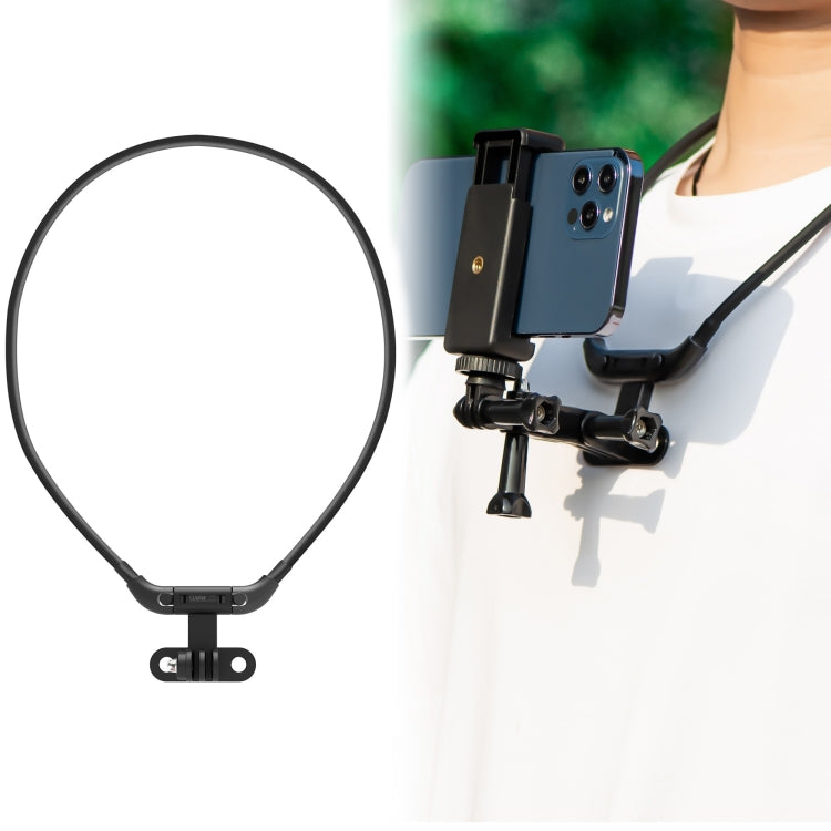STARTRC Hands Free Lazy Wearable Neck Camera Holder FPV Vlog POV Mount (Black) - Holder by STARTRC | Online Shopping South Africa | PMC TechLife | Buy Now Pay Later Mobicred