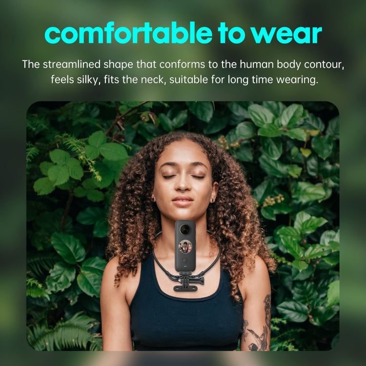 STARTRC Hands Free Lazy Wearable Neck Camera Holder FPV Vlog POV Mount (Black) - Holder by STARTRC | Online Shopping South Africa | PMC TechLife | Buy Now Pay Later Mobicred