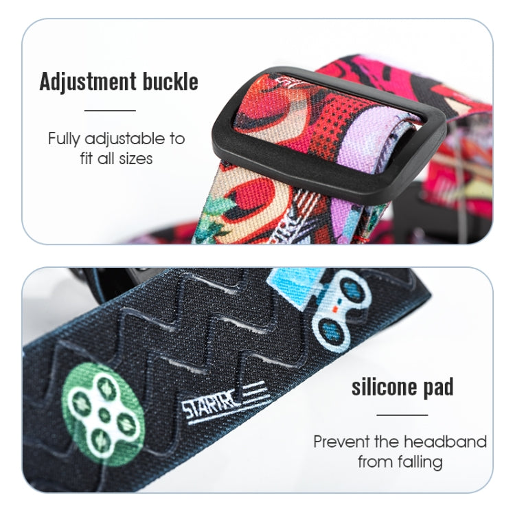 STARTRC Adjustable Head Strap Vlog FPV POV Mount Belt for GoPro, Insta360, DJI Osmo Action and Other Action Cameras(Black) - Head Belt by STARTRC | Online Shopping South Africa | PMC TechLife | Buy Now Pay Later Mobicred