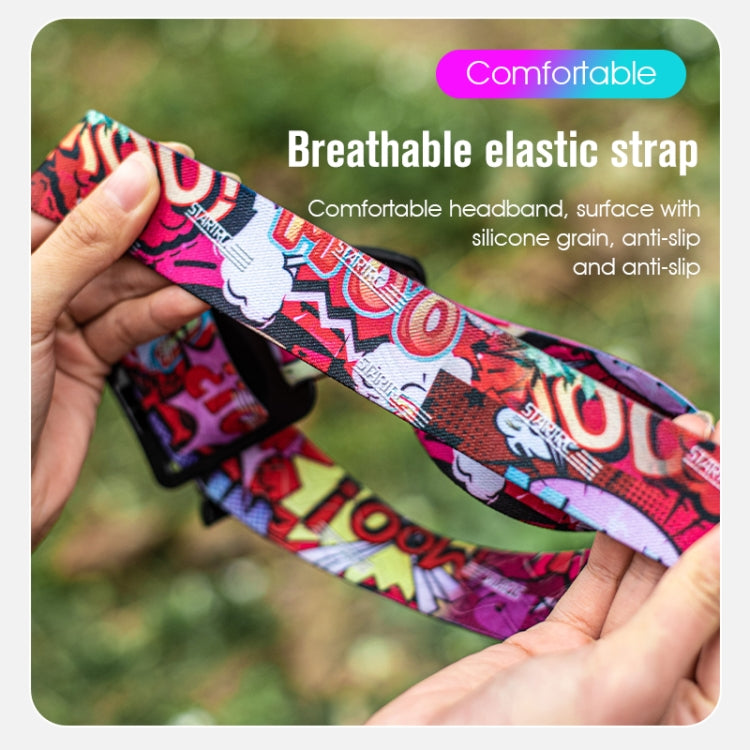 STARTRC Adjustable Head Strap Vlog FPV POV Mount Belt for GoPro, Insta360, DJI Osmo Action and Other Action Cameras(Black) - Head Belt by STARTRC | Online Shopping South Africa | PMC TechLife | Buy Now Pay Later Mobicred