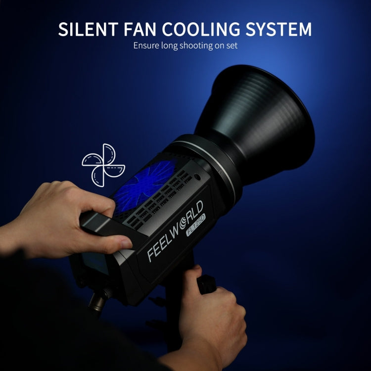 FEELWORLD FL125D 125W Daylight Point Source Video Light, Bluetooth APP Control(EU Plug) - free shipping - PMC TechLife - Order now!