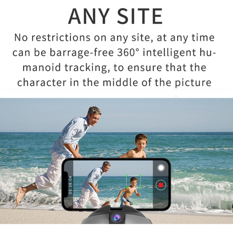 Q9 Al Gesture Recognition Two Axis Follow-up Cloud Platform(Gun Metal) - Tripod Heads by PMC TechLife | Online Shopping South Africa | PMC TechLife | Buy Now Pay Later Mobicred