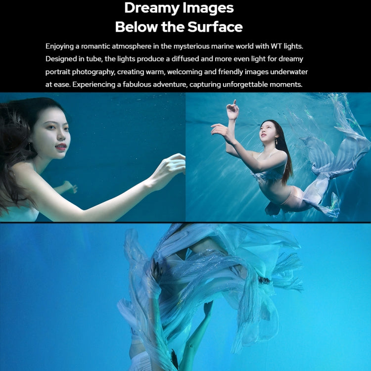 Godox WT25D Waterproof Tube Light  25cm White Light Photo Video Fill Light - free shipping - PMC TechLife - Order now!