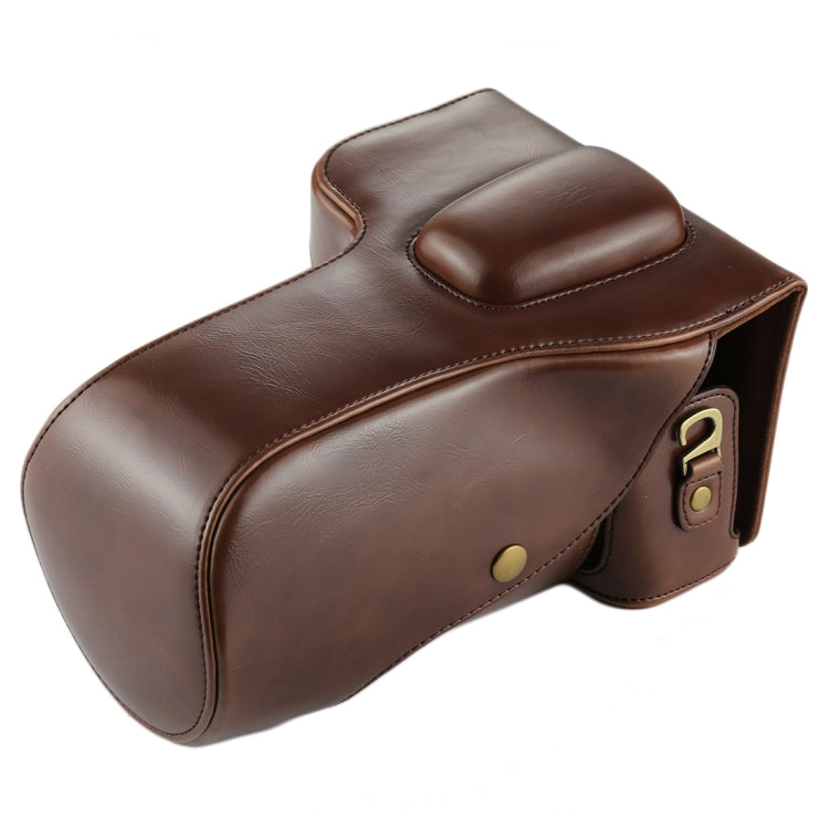 Full Body Camera PU Leather Case Bag for Nikon D7200 / D7100 / D7000 (18-200 / 18-140mm Lens) (Coffee) - free shipping - PMC TechLife - Order now!