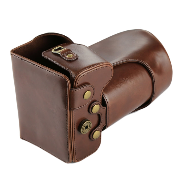 Full Body Camera PU Leather Case Bag for Nikon D7200 / D7100 / D7000 (18-200 / 18-140mm Lens) (Coffee) - free shipping - PMC TechLife - Order now!