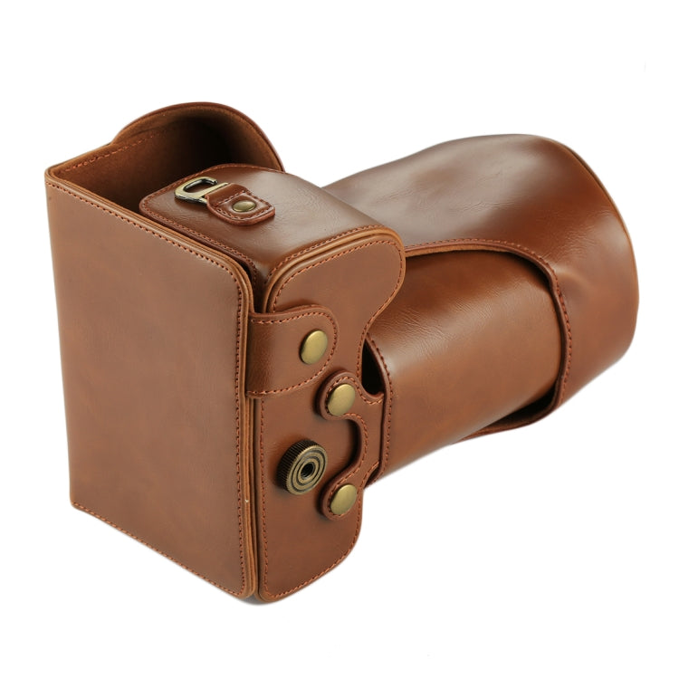 Full Body Camera PU Leather Case Bag for Nikon D7200 / D7100 / D7000 (18-200 / 18-140mm Lens) (Brown) - free shipping - PMC TechLife - Order now!