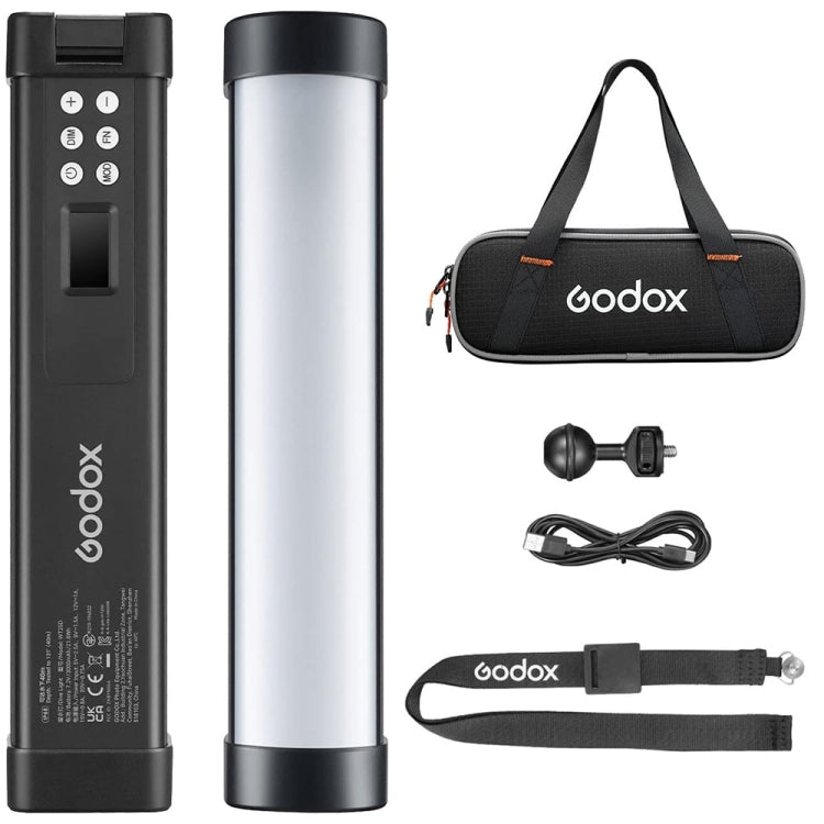 Godox WT25R Waterproof Tube Light  25cm RGB Photo Video Fill Light - free shipping - PMC TechLife - Order now!